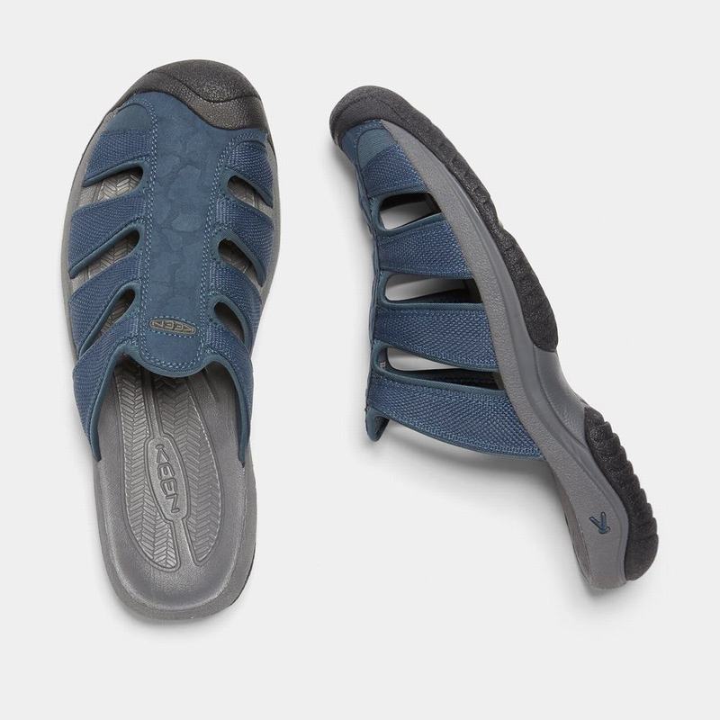 Keen Aruba II Mens Sandals Navy/Black Online (9417-ZEVJA)